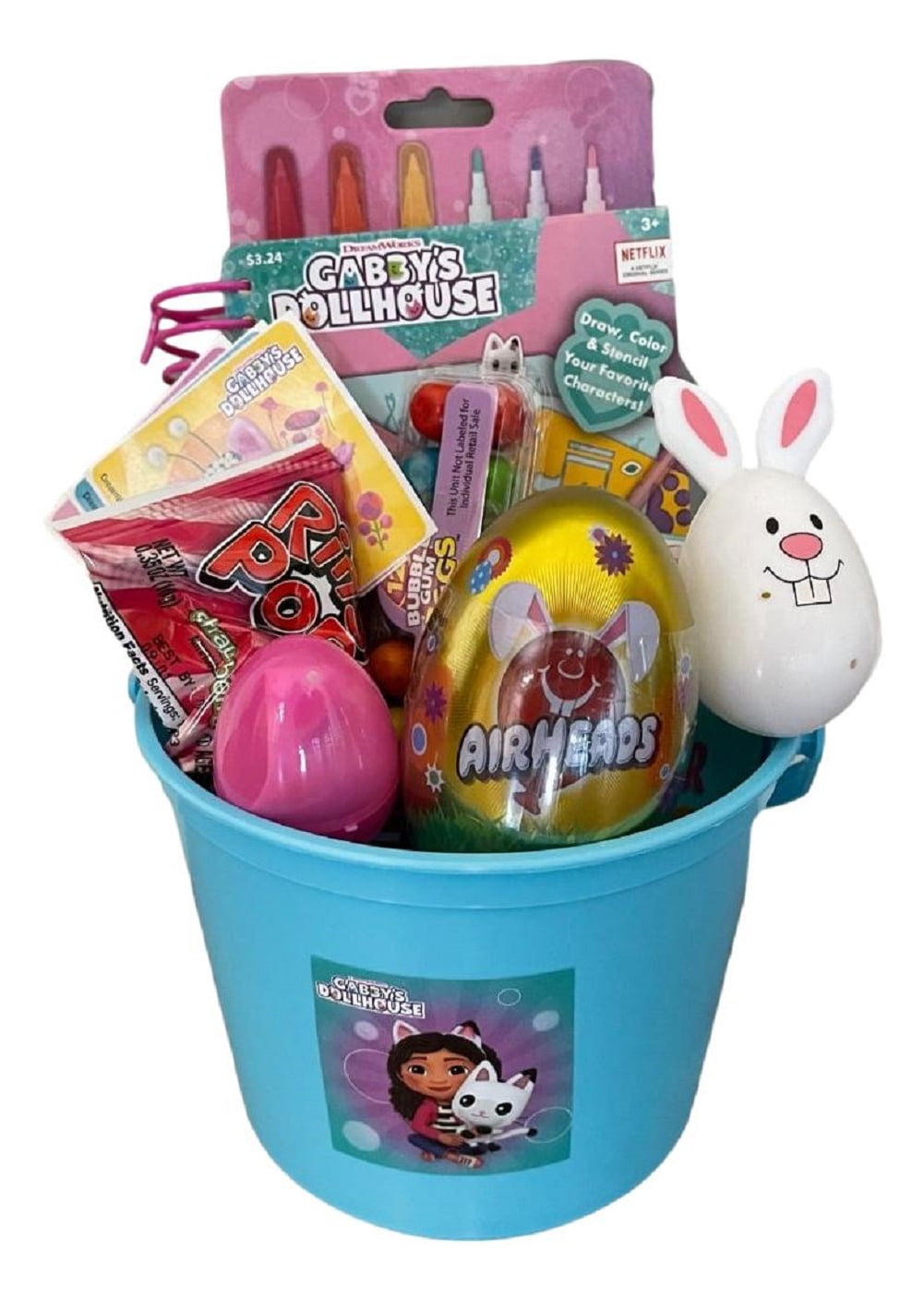 Already Made Easter Basket Gabby's Dollhouse Girls Candy Filled Pre Made - Walmart.com